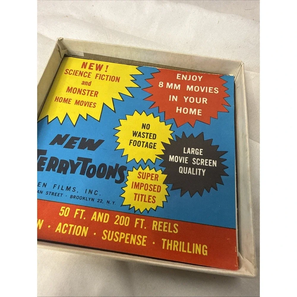 Vintage 8mm Film - Shirley Temple - Glad Rags to Riches  Ken Films Ad  #523 VG+